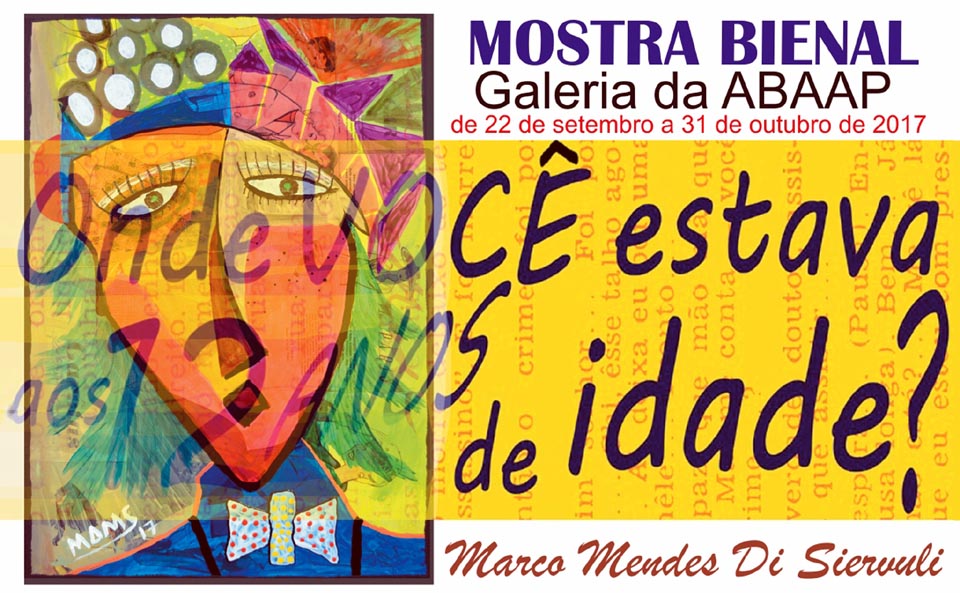 ONDE VOCÊ ESTAVA AOS 12 ANOS DE IDADE? - MOSTRA BIENAL